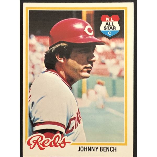 1978 O-PEE-CHEE Johnny Bench (HOF)