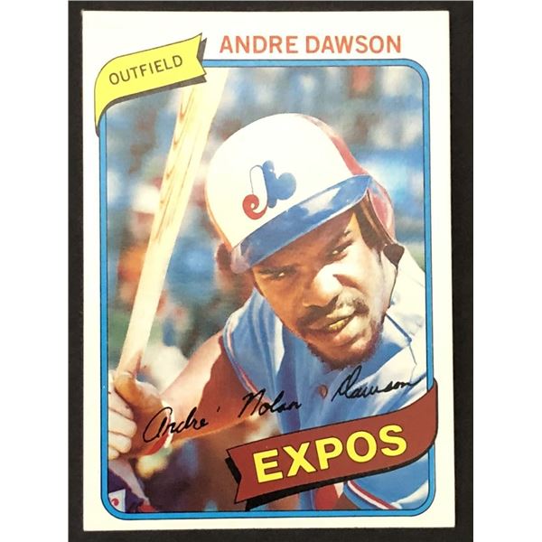 1980 TOPPS Andre Dawson (HOF)