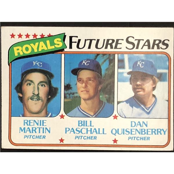 1980 TOPPS Dan Quisenberry (RC)