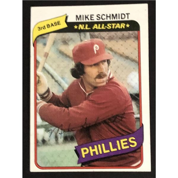 1980 TOPPS Mike Schmidt (HOF)