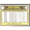 Image 2 : 1981 FLEER (inaugural issue) Pete Rose