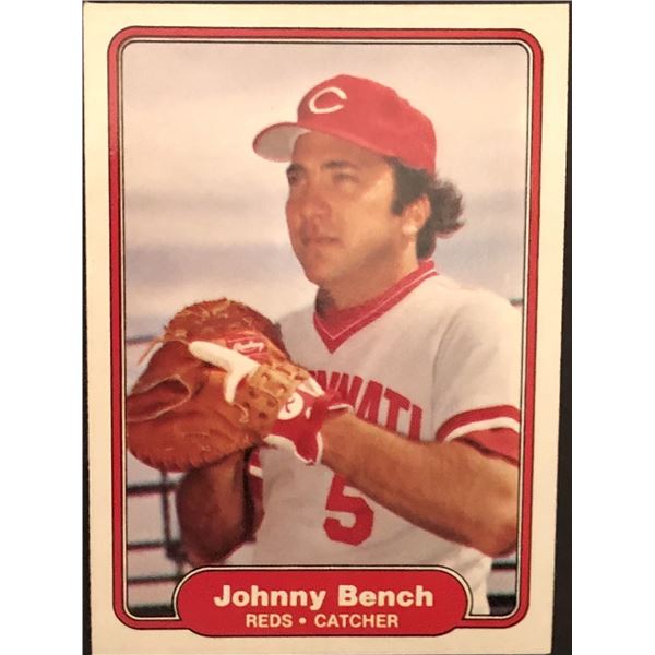 1982 FLEER Johnny Bench (HOF)