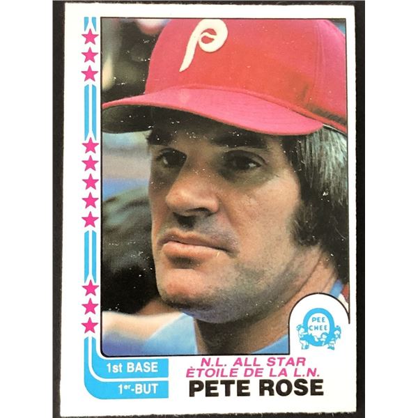 1982 O-PEE-CHEE Pete Rose AS