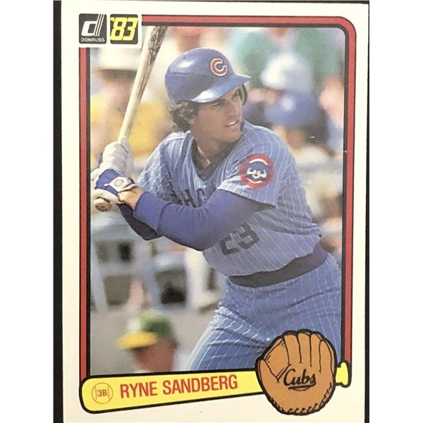 1983 DONRUSS Ryne Sandberg (RC) (HOF)