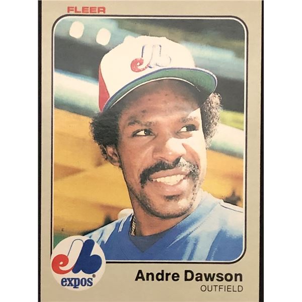 1983 FLEER Andre Dawson (HOF)