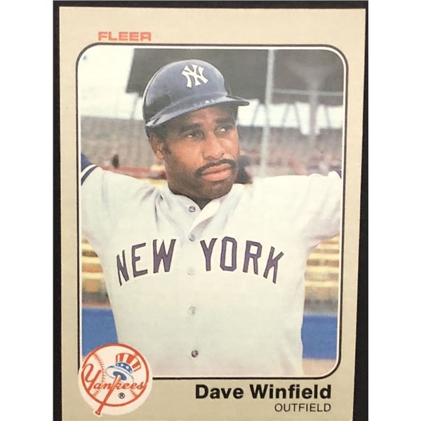 1983 FLEER Dave Winfield (HOF)