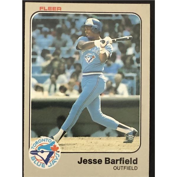 1983 FLEER Jesse Barfield