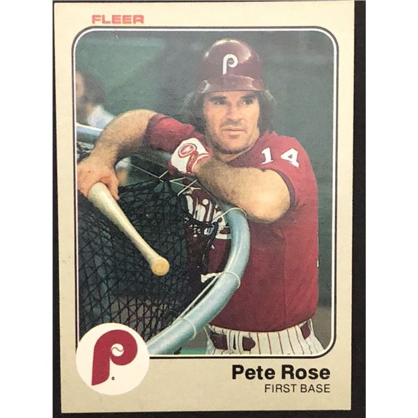 1983 FLEER Pete Rose