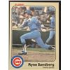 Image 1 : 1983 FLEER Ryne Sandberg (RC) (HOF)