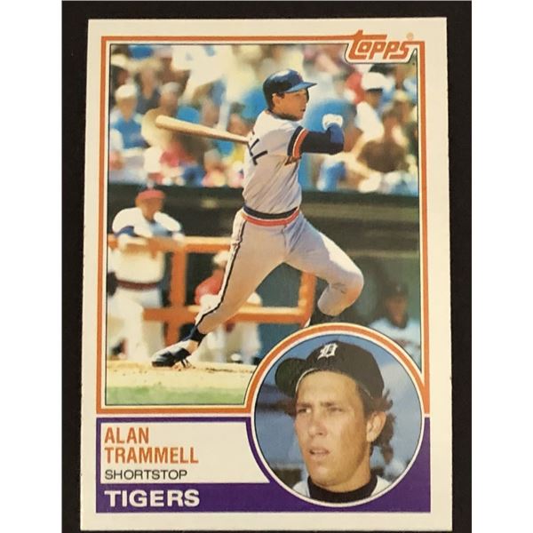 1983 TOPPS Alan Trammell (HOF)