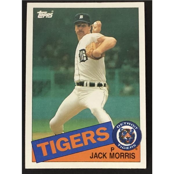 1985 TOPPS Jack Morris (HOF)