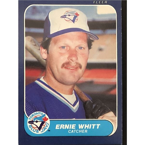 1986 FLEER Ernie Whitt