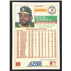 Image 2 : 1988 SCORE Reggie Jackson (HOF)