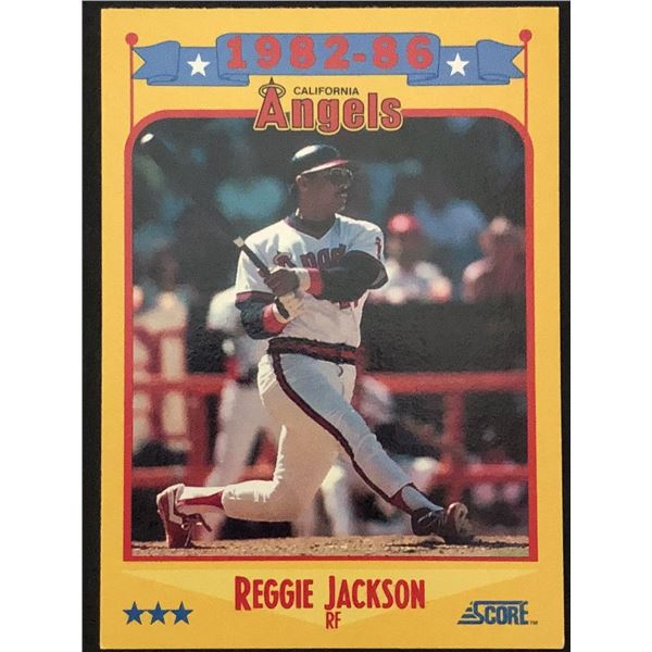 1988 SCORE Reggie Jackson (HOF)