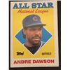 Image 1 : 1988 TOPPS Andre Dawson AS (HOF)