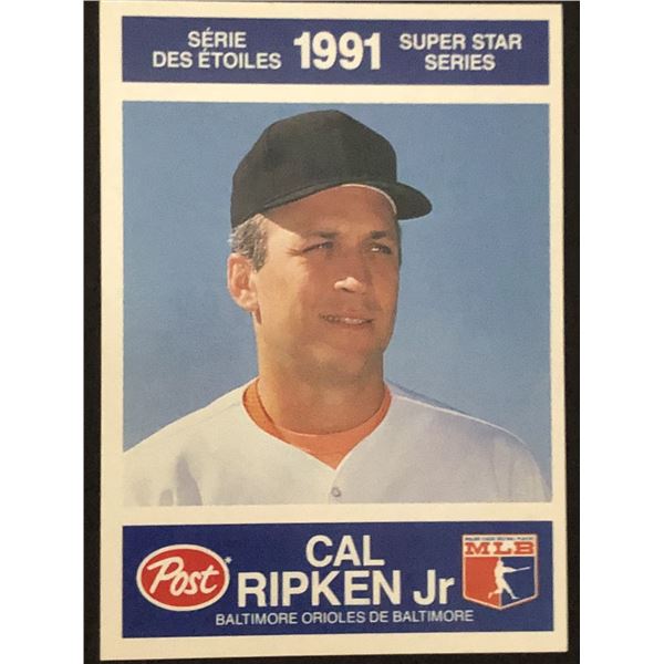 1991 POST CEREAL Cal Ripken Jr (HOF)