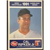 Image 1 : 1991 POST CEREAL Cal Ripken Jr (HOF)