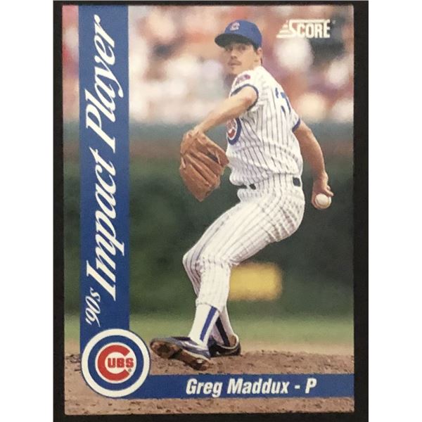 1992 SCORE Greg Maddux (HOF)