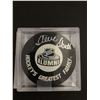 STEVE SHUTT (HOF) SIGNED NHL ALUMNI PUCK