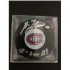 GUY LAFLEUR (HOF) 500th GOAL, SIGNED MONTREAL CANADIENS PUCK