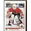 Image 1 : 1990-91 UPPER DECK ED BELFOUR (HOF) ROOKIE CARD