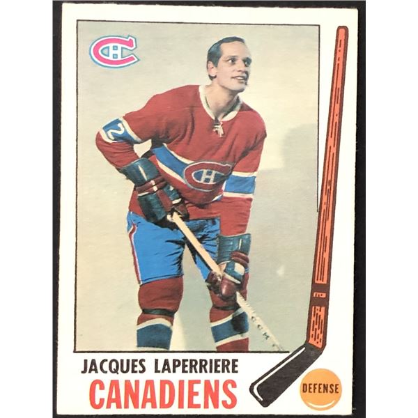 1969-70 O-PEE-CHEE JACQUES LAPERRIERE (HOF) ROOKIE CARD