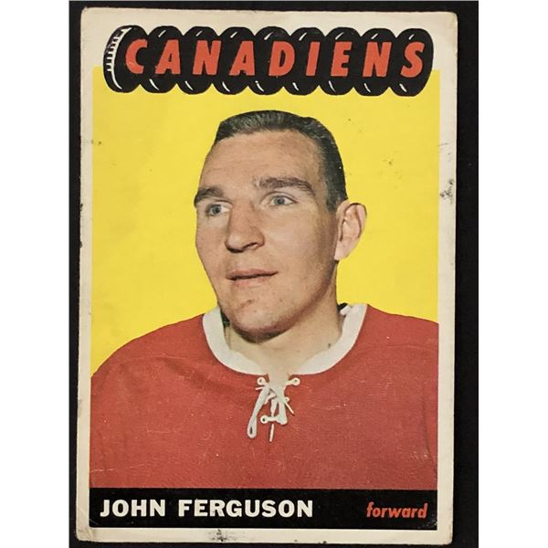 1965-66 O-PEE-CHEE JOHN FERGUSON (HOF) CARD