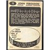 Image 2 : 1965-66 O-PEE-CHEE JOHN FERGUSON (HOF) CARD