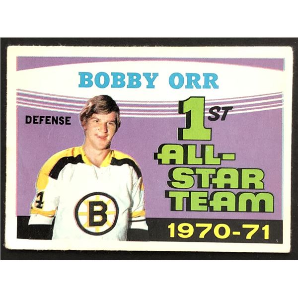 1971-72 O-PEE-CHEE BOBBY ORR (HOF) AS CARD