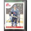 Image 1 : 1985-86 O-PEE-CHEE PETER STASTNY (HOF) SIGNED CARD