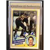 Image 1 : 1983-84 O-PEE-CHEE Dave Andreychuk (RC) (HOF) autographed with COA