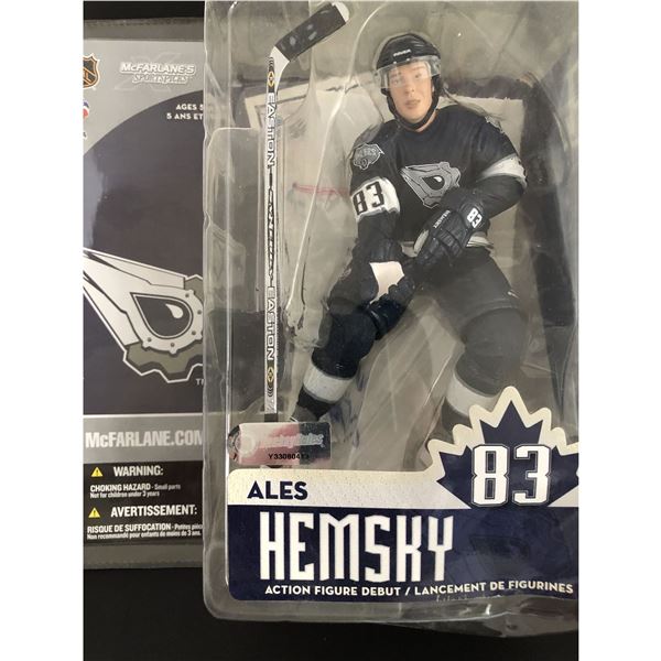 McFARLANE Ales Hemsky autographed w/ COA