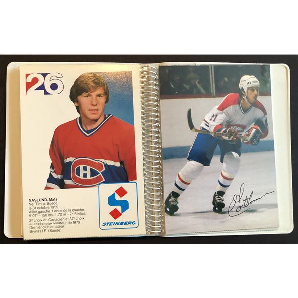 1982-83 STEINBERG Montreal Canadiens set w/ album