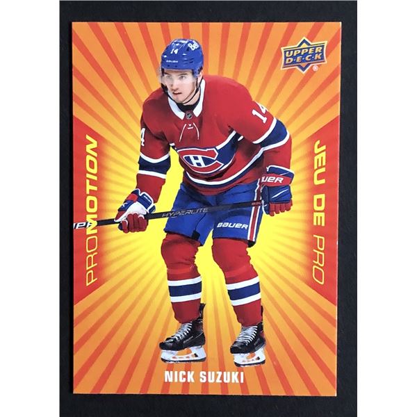 2021-22 UPPER DECK Nick Suzuki