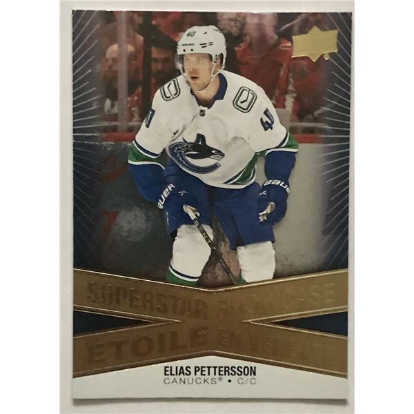 2023-24 UPPER DECK Elias Pettersson