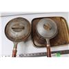 Image 2 : Iron Pots with Lids and Platter