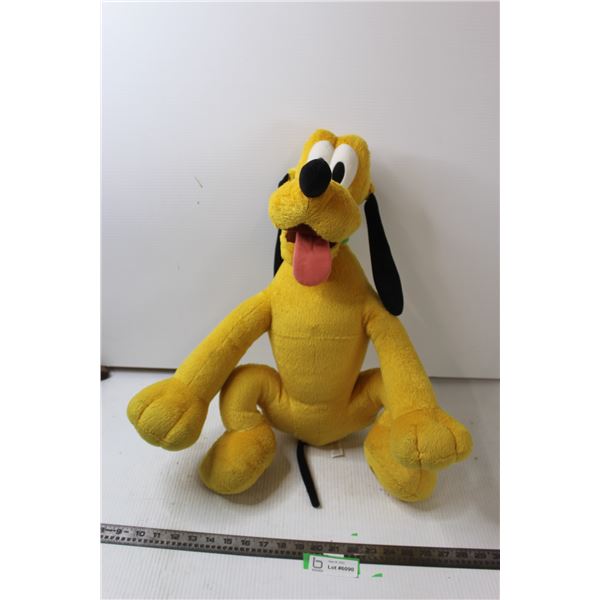 Jumbo Pluto Stuffed Dog