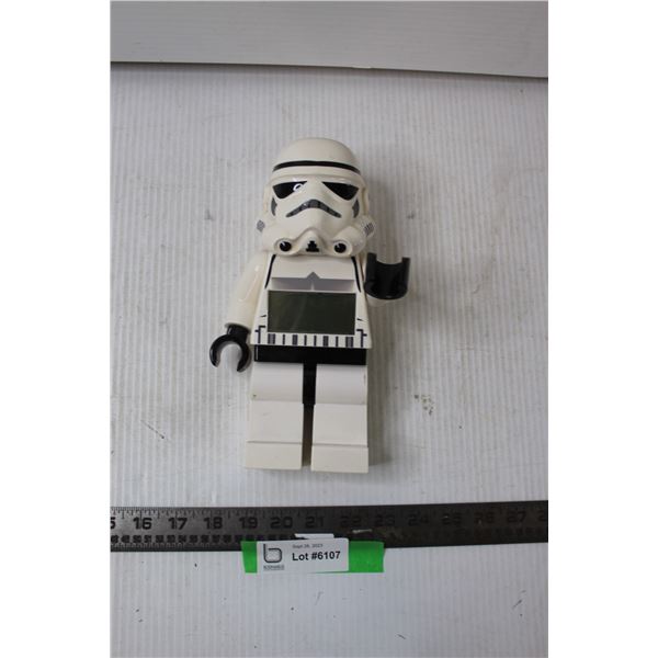 Lego Star Wars Stormtrooper Clock