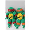 Image 2 : Set of 4 Crochet Teenage Mutant Ninja Turtles