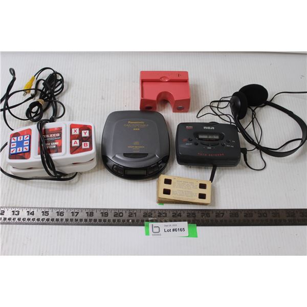 Coleco Video Game System, Panasonic Portable radio, Radio and Other Items