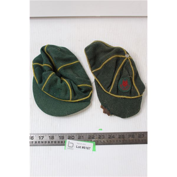 (2) Boy Scout Caps