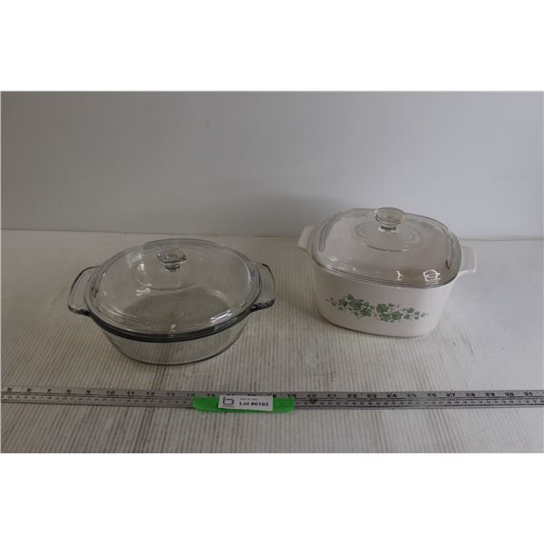 (2) Casserole Dishes