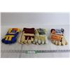 Image 1 : (4) Pairs Large Insulated Work Gloves - New