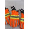 Image 3 : (5) Pairs of Large Work Gloves - New