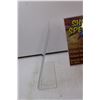 Image 3 : (3) Acrylic Tradeshow Store Sale Display Stand