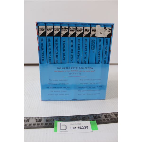 New and Sealed The Hardy Boys Picture Cover Books- Books 1-10