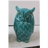 Image 3 : (2) Glass Owl Art Pieces