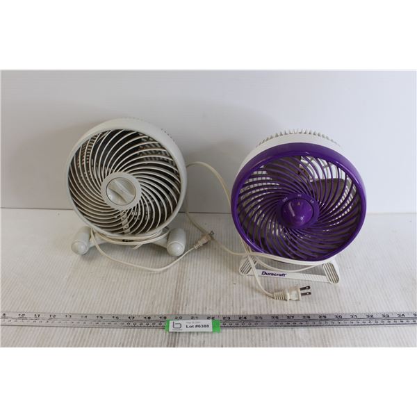 (2) Fans (Both Work)