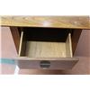 Image 2 : * End Table w/ Drawer (21"w x 21"d x 19 3/4"h - Has Cracks)