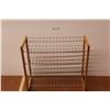 Image 1 : * Wire Shelving w/Wooden Frame (28"w x 12"d x 25"h)